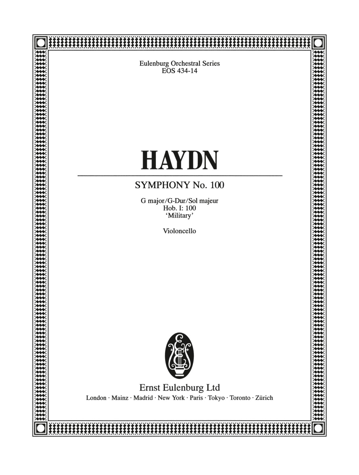 EOS 434-23 - Symphonie Nr. 100 G-dur Hob. I:100 - Cover