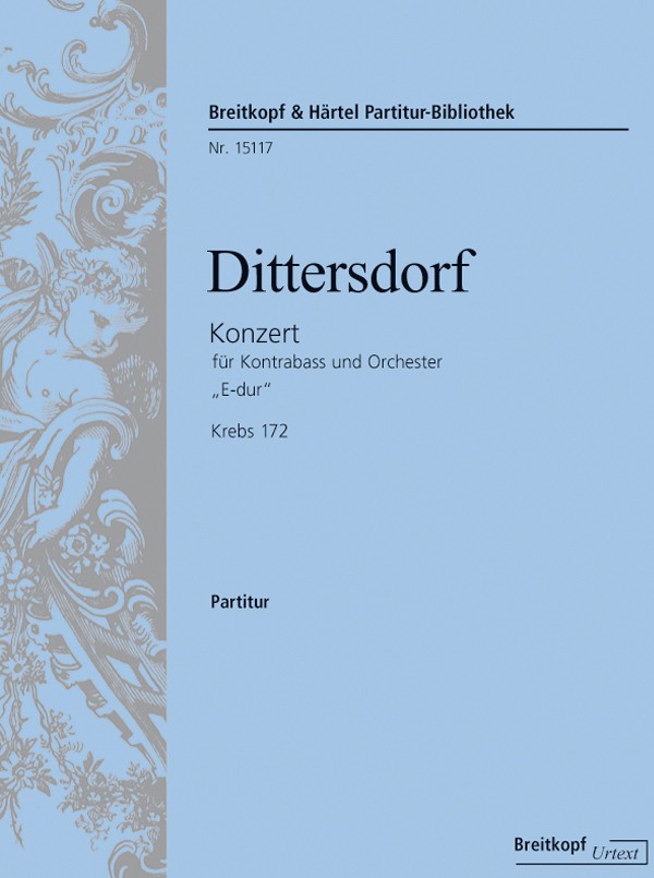 Carl Ditters von Dittersdorf - Double Bass Concerto “in E major” [D major] Krebs 172 - Cover