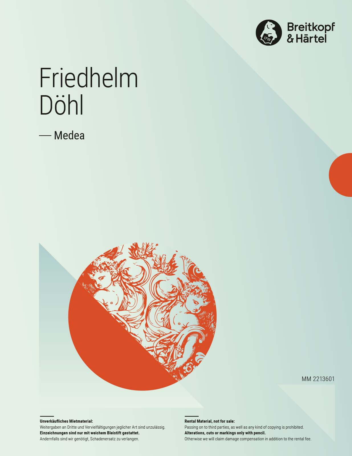 Friedhelm Döhl - Medea - Cover