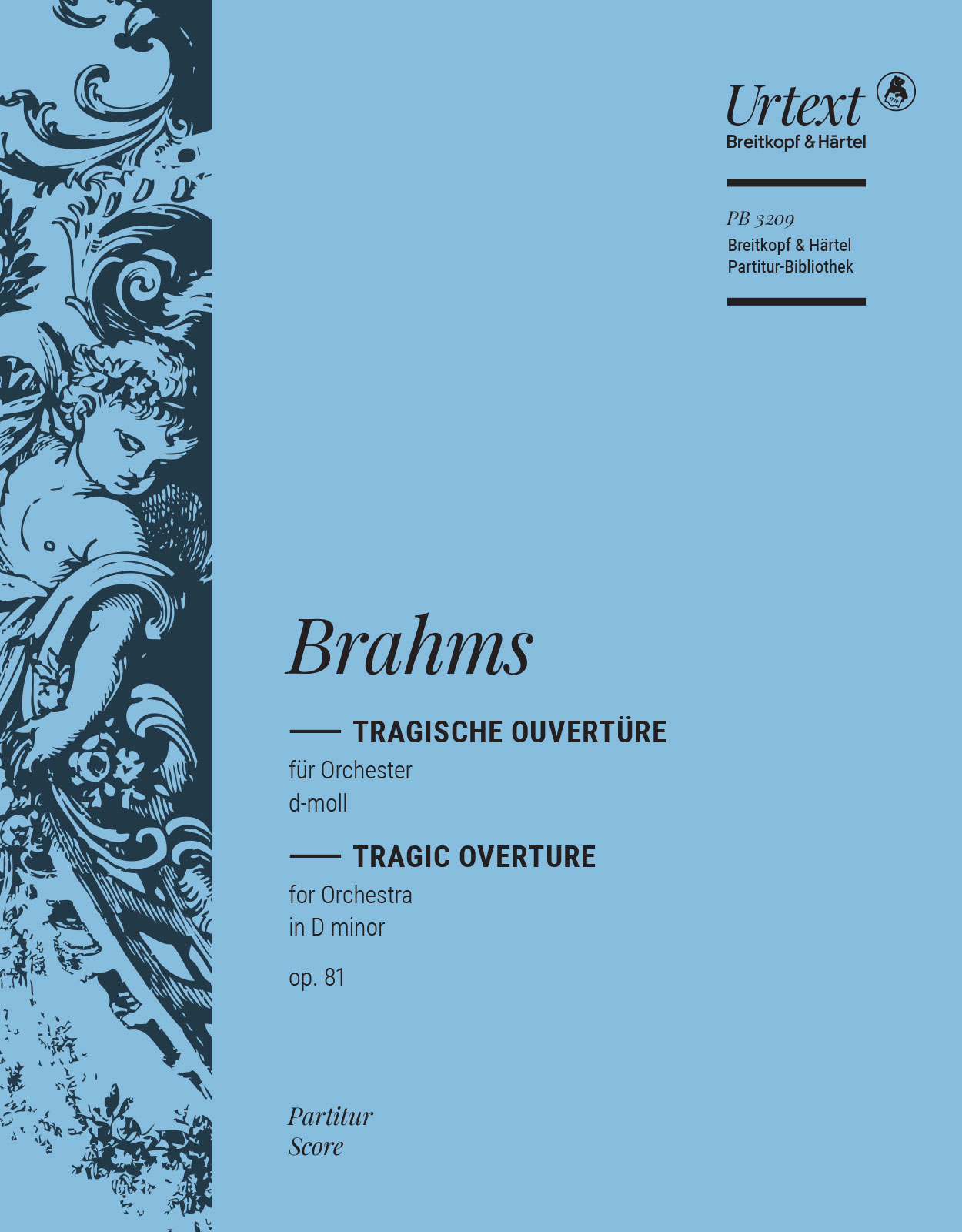 PB 3209D - Tragische Ouvertüre d-moll op. 81 - Cover