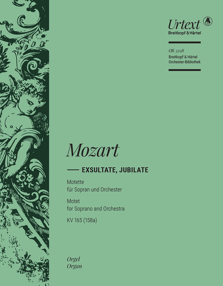 OB 5228-11 - Exsultate, jubilate KV 165 (158a) - Cover