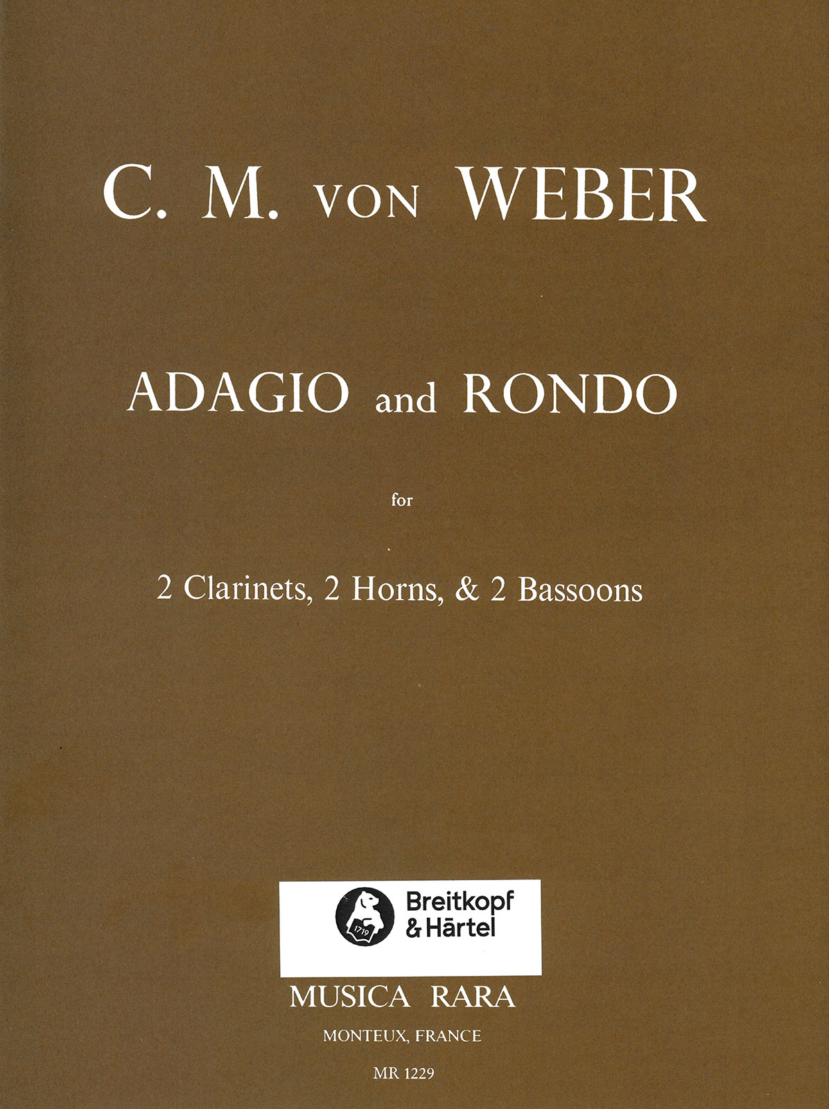 Carl Maria von Weber - Adagio und Rondo - Cover