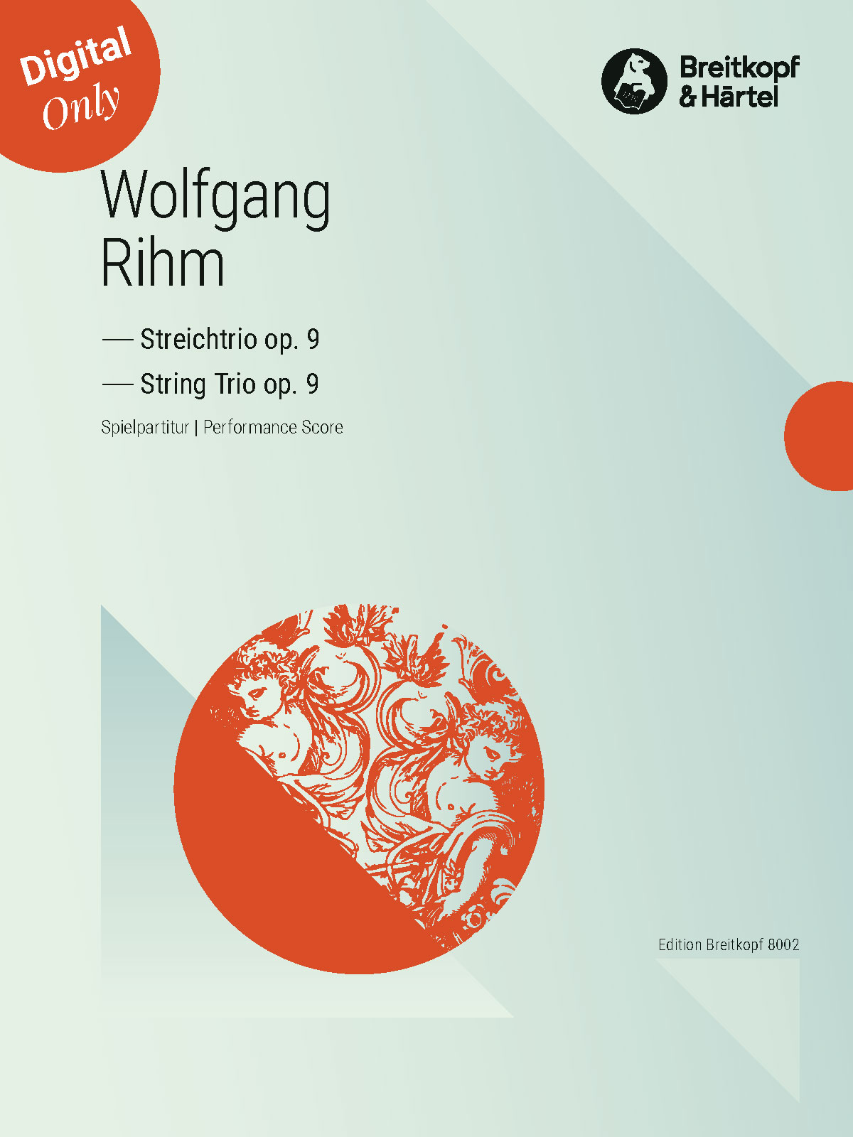 Wolfgang Rihm - Streichtrio op. 9 - Cover