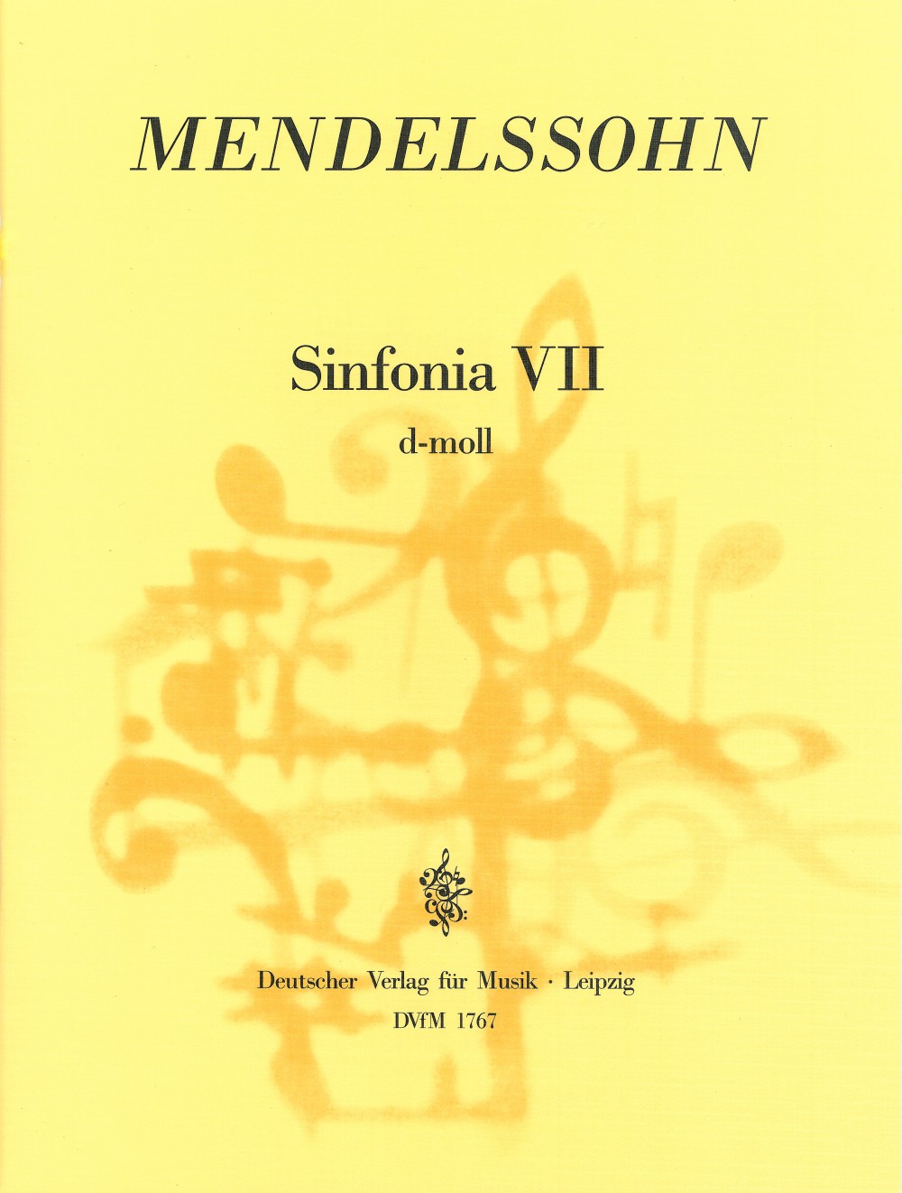 Felix Mendelssohn Bartholdy - Sinfonia VII d-moll / D-dur MWV N 7 - Cover