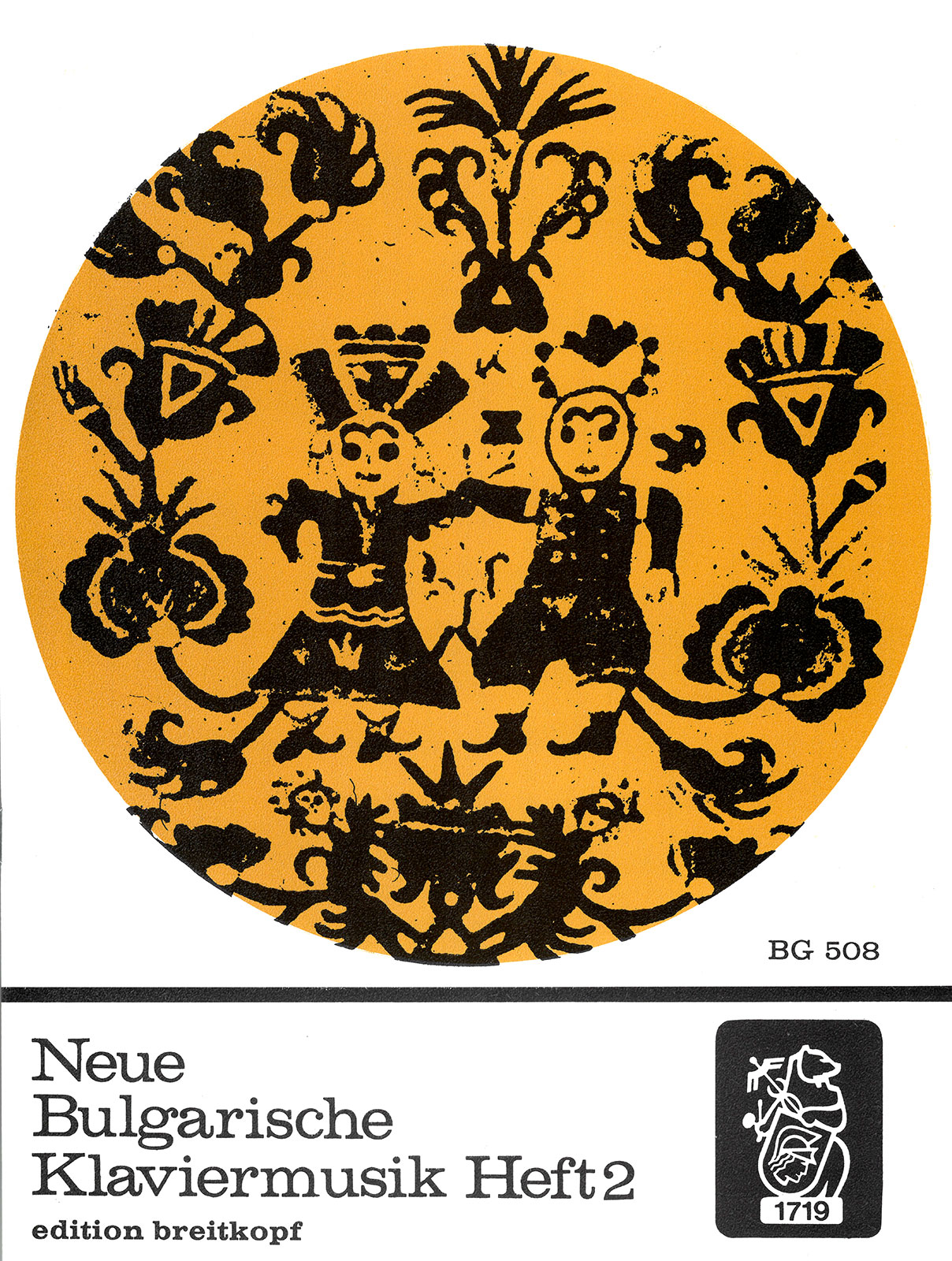 BG 508 - Neue internationale Klaviermusik - Cover