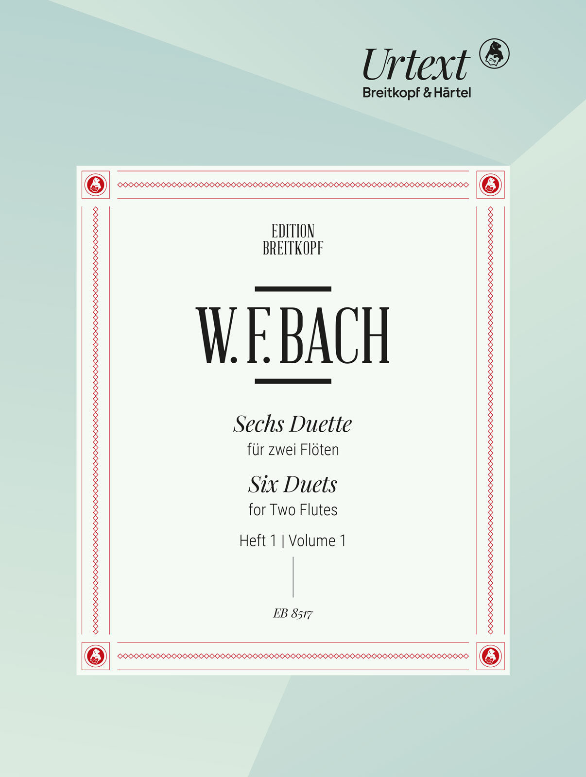 Wilhelm Friedemann Bach - 6 Duette - Cover