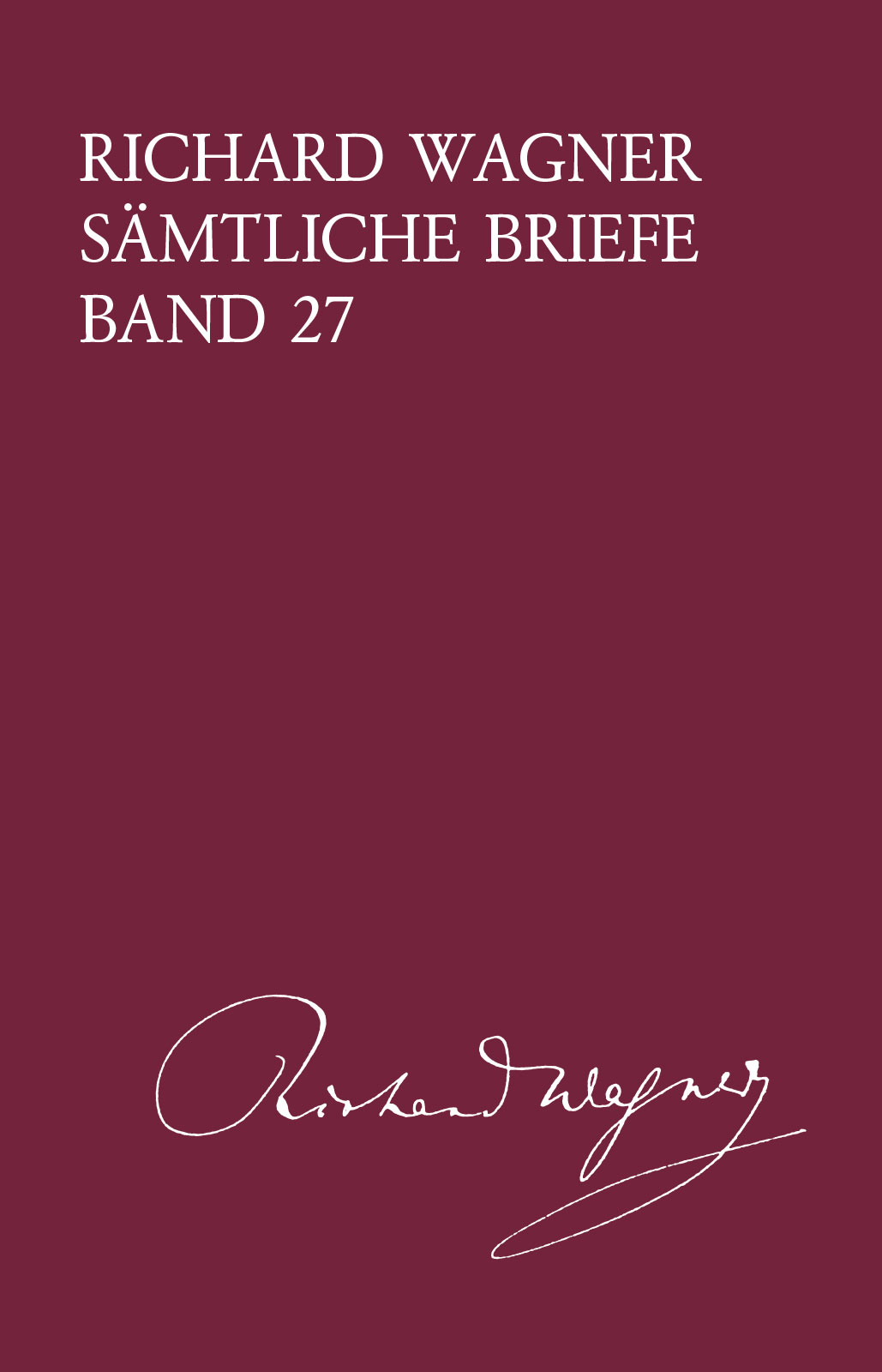 BV 427 - Complete Letters - Cover