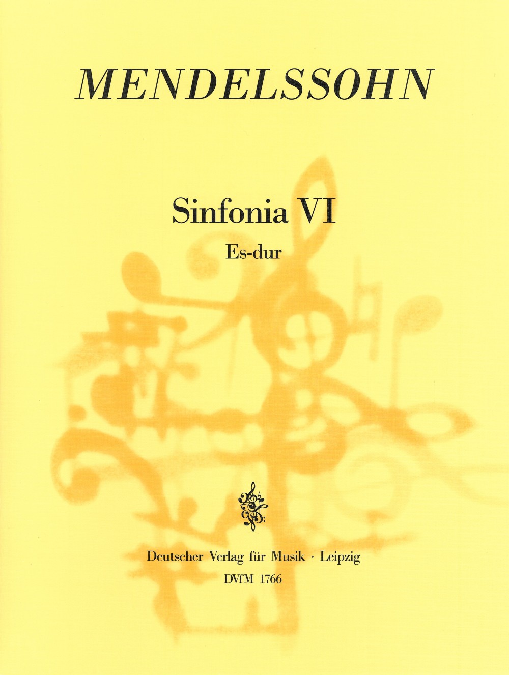 Felix Mendelssohn Bartholdy - Sinfonia VI Es-dur MWV N 6 - Cover