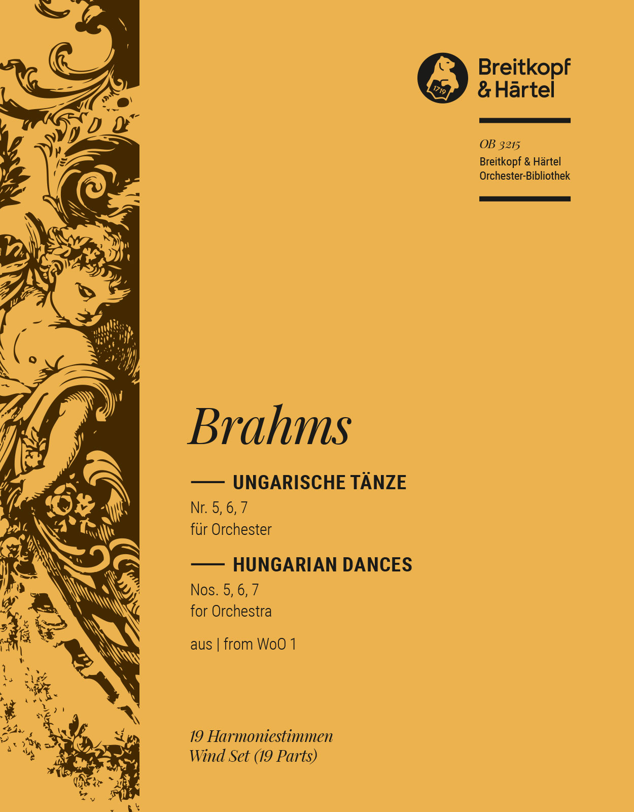 OB 3215-30 - Ungarische Tänze aus WoO1 - Cover