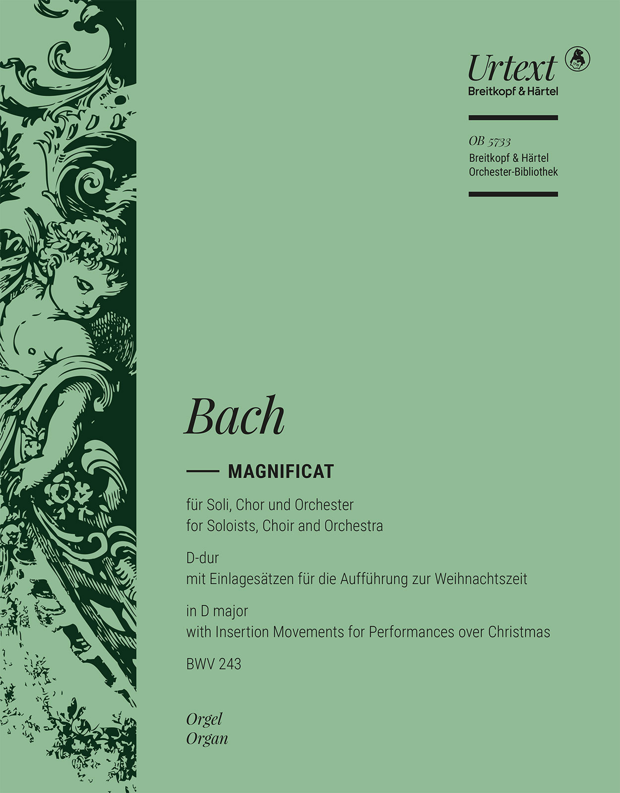 OB 5733-11 - Magnificat in D major BWV 243 - Cover