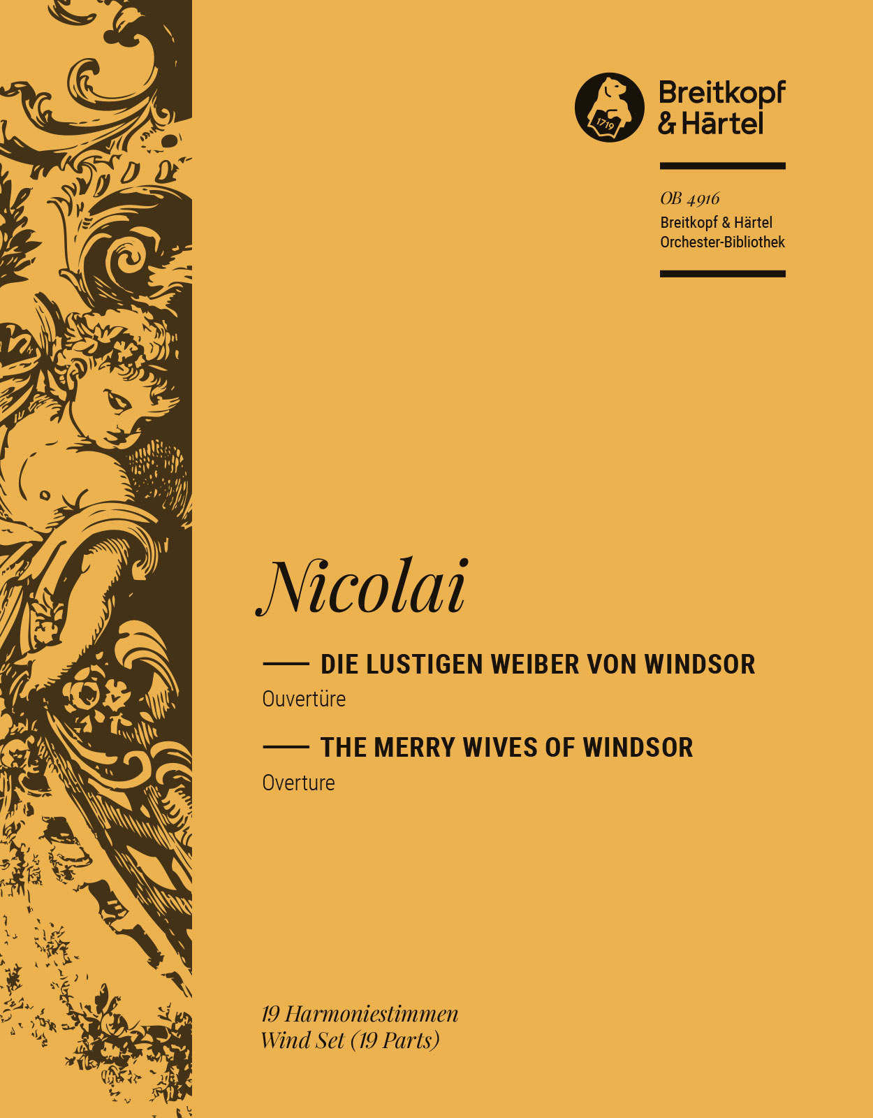 OB 4916-30 - Die lustigen Weiber von Windsor - Cover
