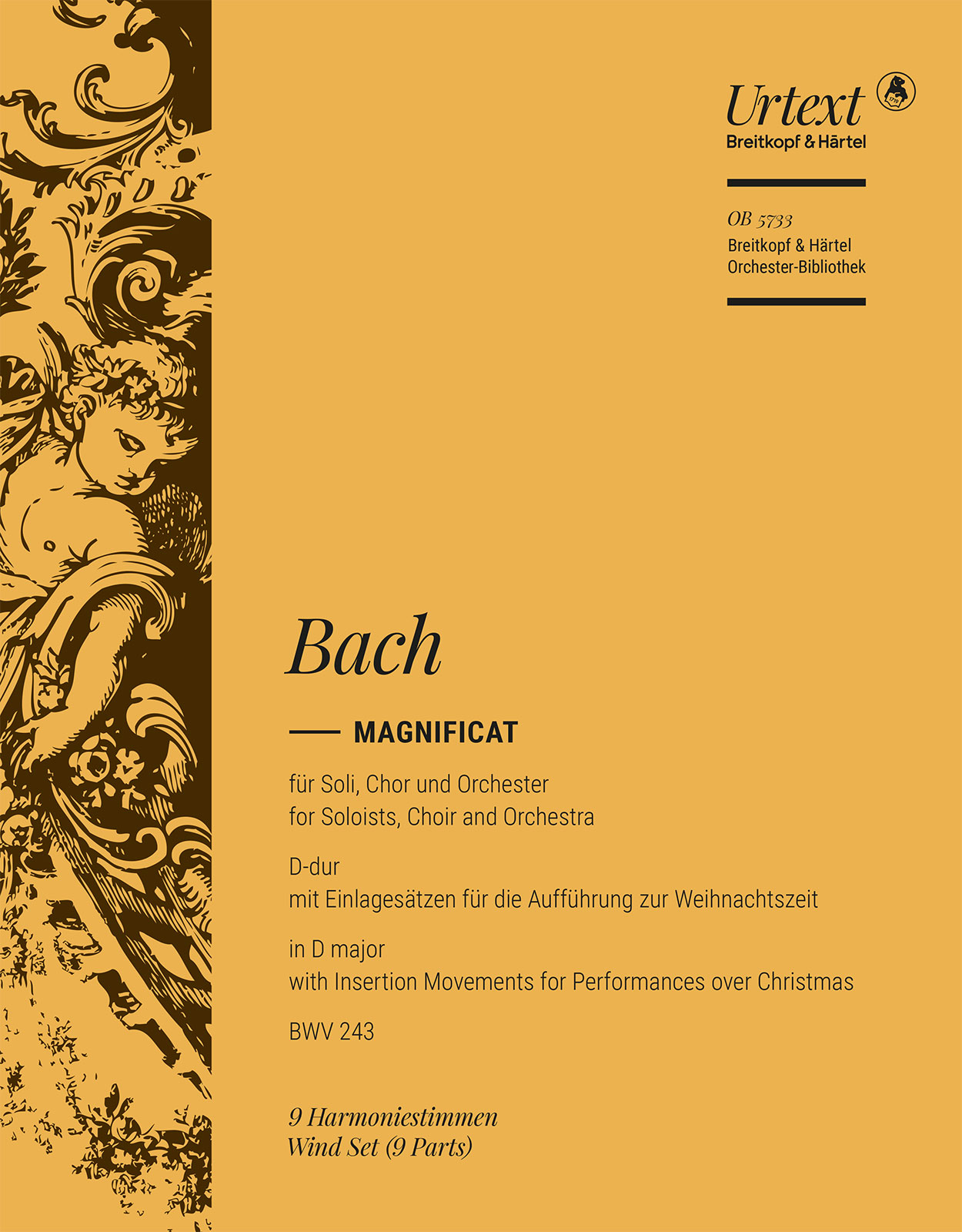 OB 5733-30 - Magnificat in D major BWV 243 - Cover