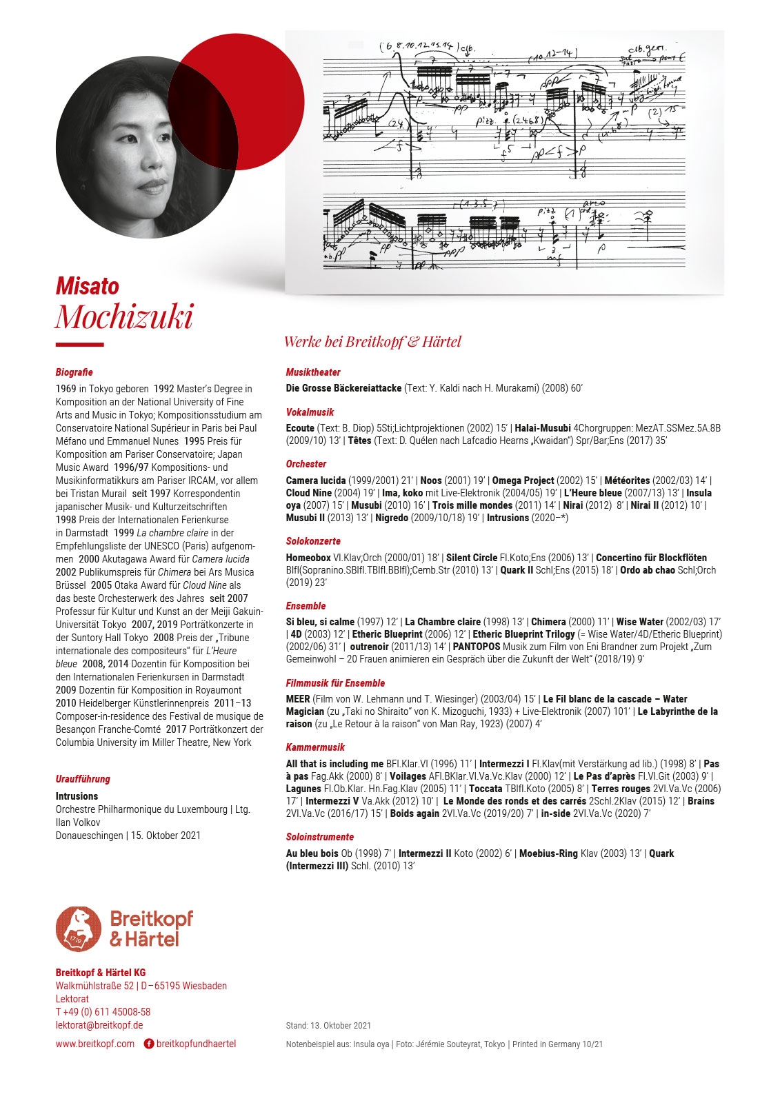 B+H 230 - Misato Mochizuki - Cover