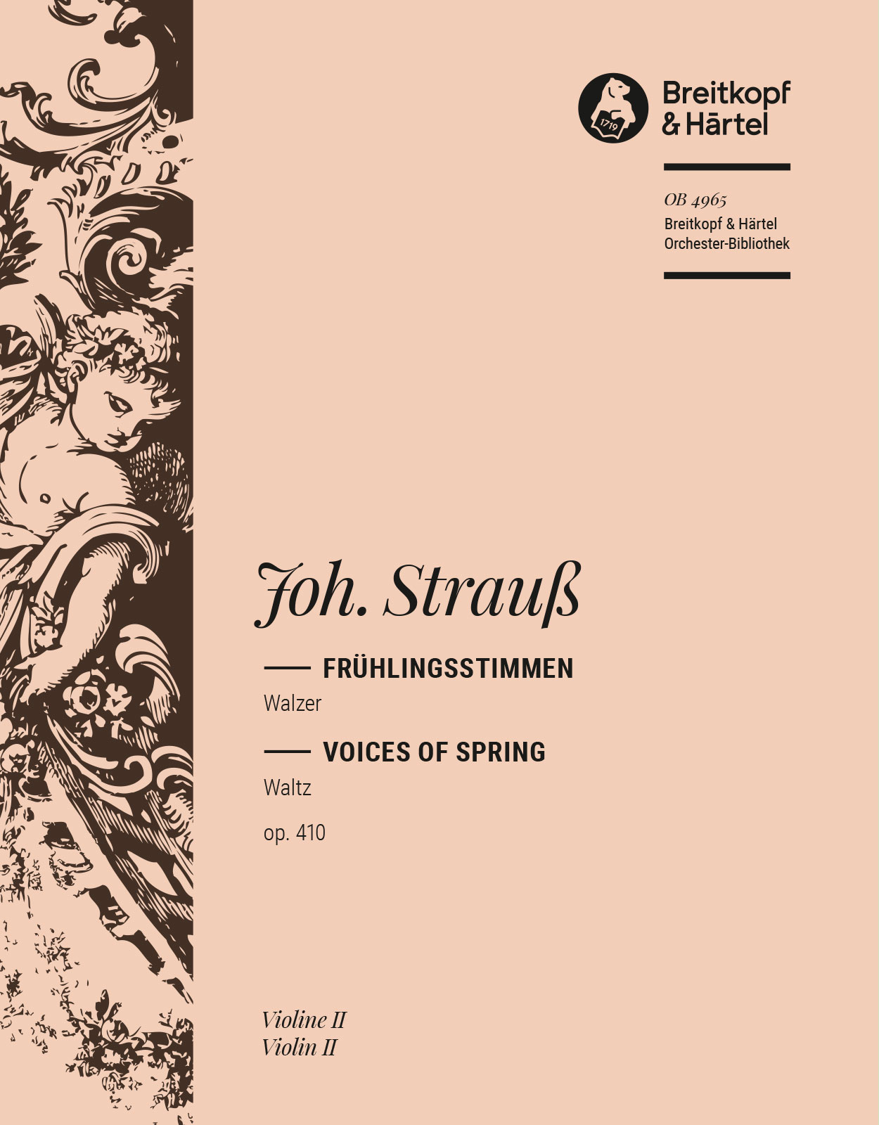 OB 4965-16 - Voices of Spring Op. 410 - Cover