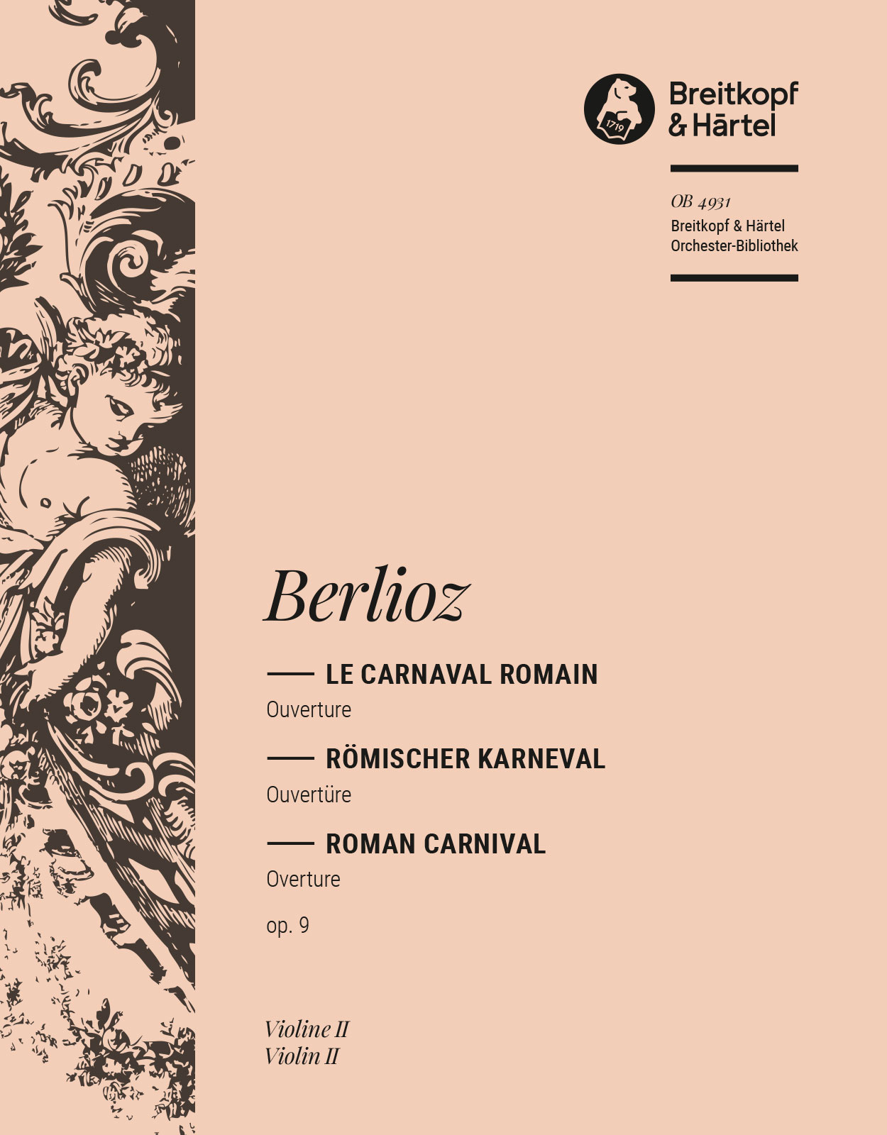 OB 4931-16 - Le Carnaval Romain Op. 9 - Cover