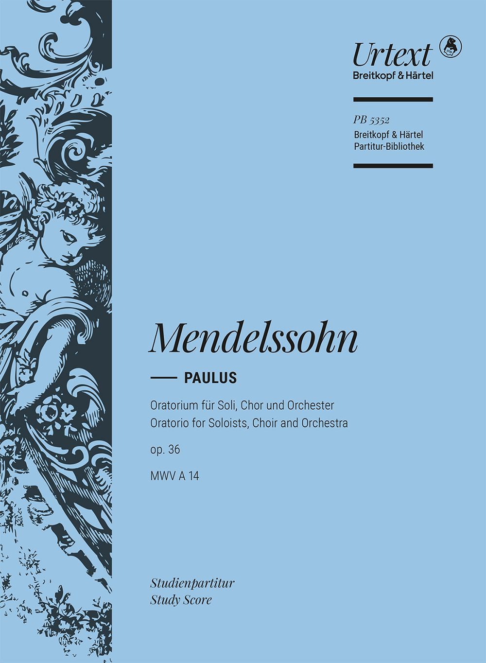 PB 5352 - Paulus op. 36 MWV A 14 - Cover