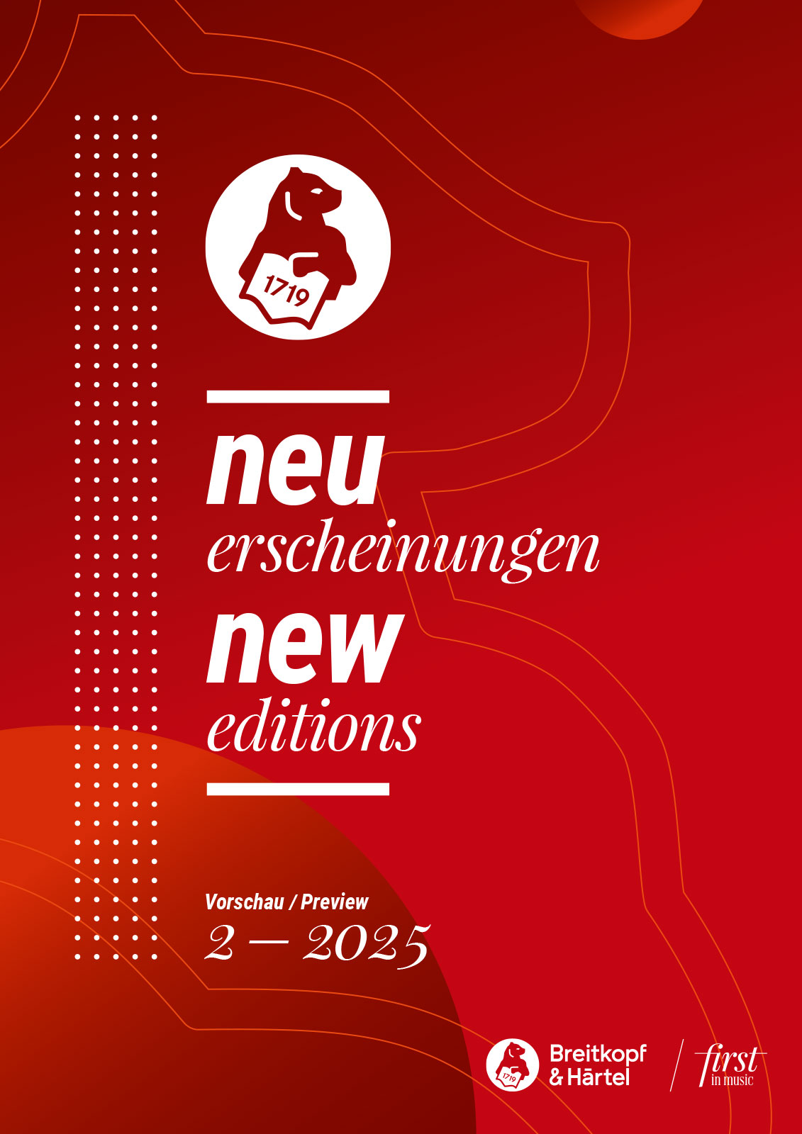 B+H 50 - New Editions | Preview 2-2025 - Cover