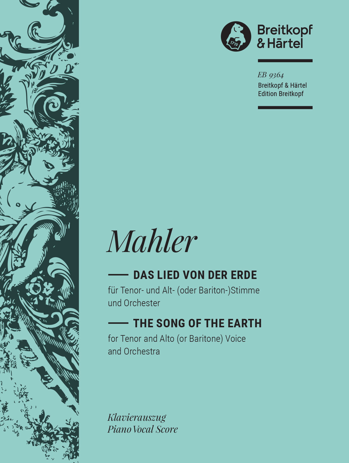 Gustav Mahler - The Song of the Earth - Cover