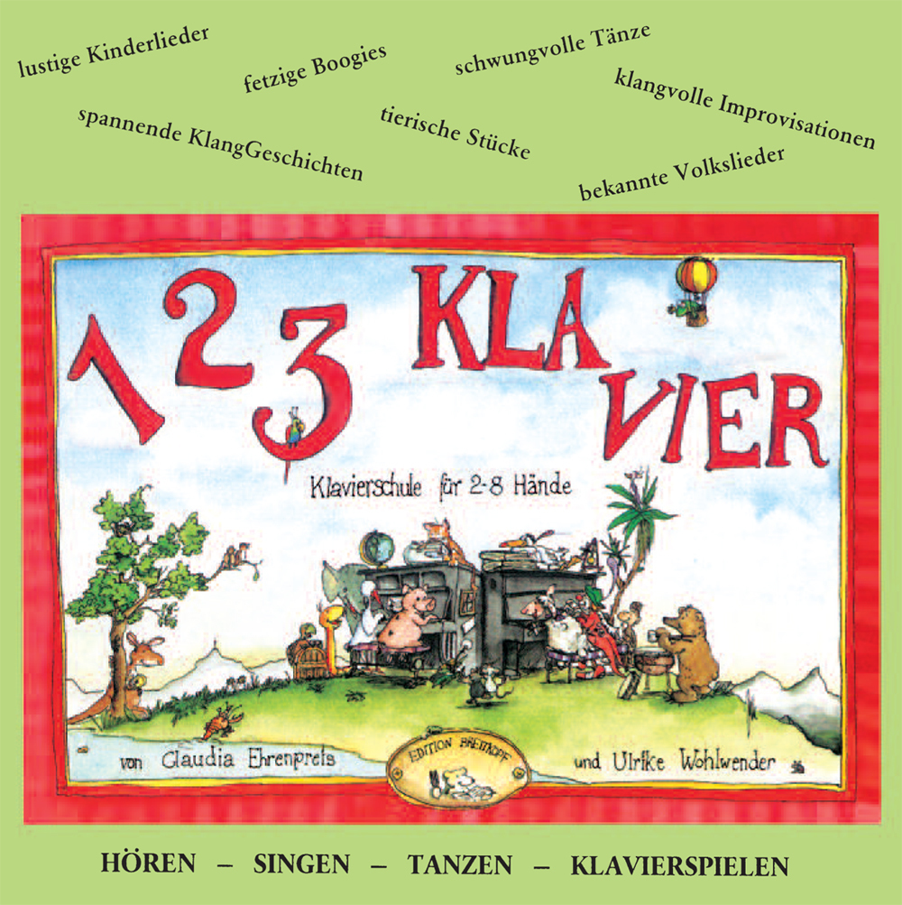 BHM 8619 - 1 2 3 KLAVIER - Cover