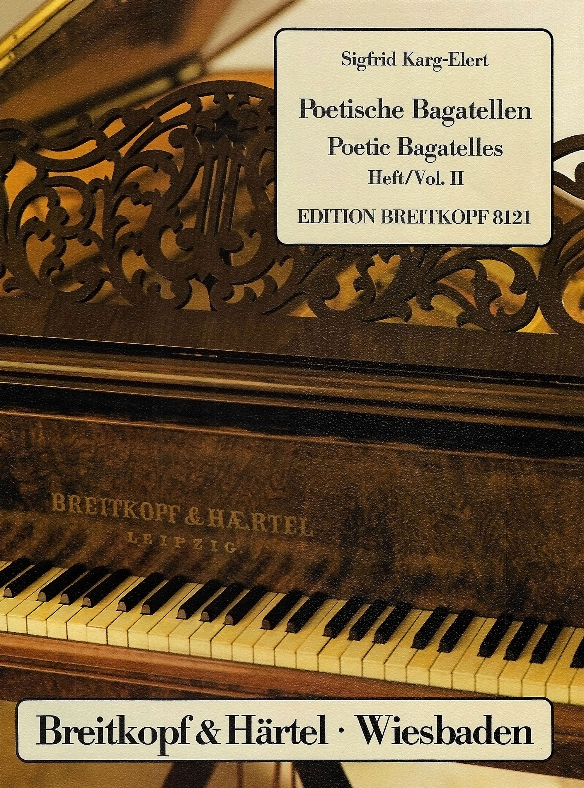EB 8121 - Poetische Bagatellen op. 77 - Cover