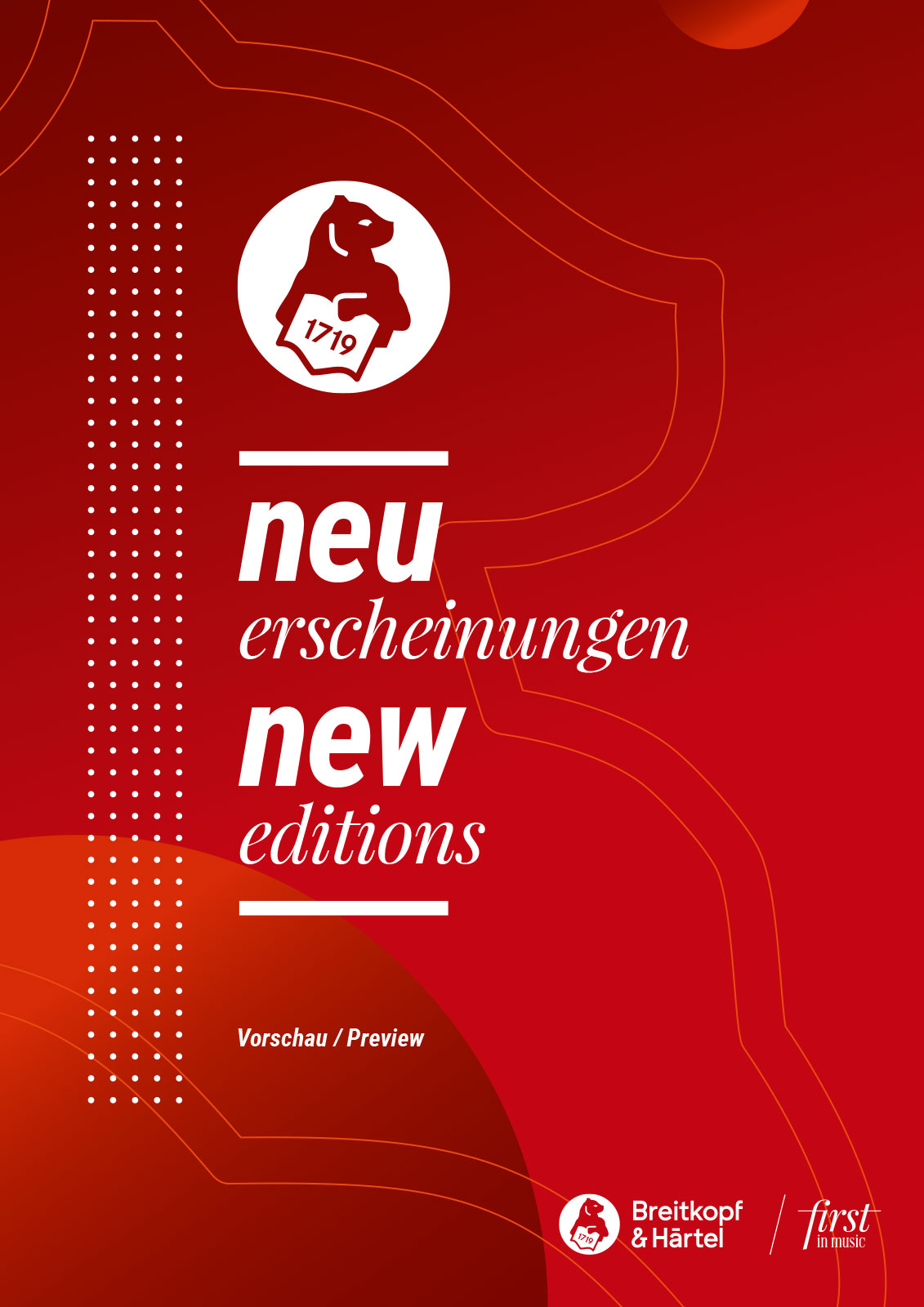 Breitkopf & Härtel - New Editions - Cover