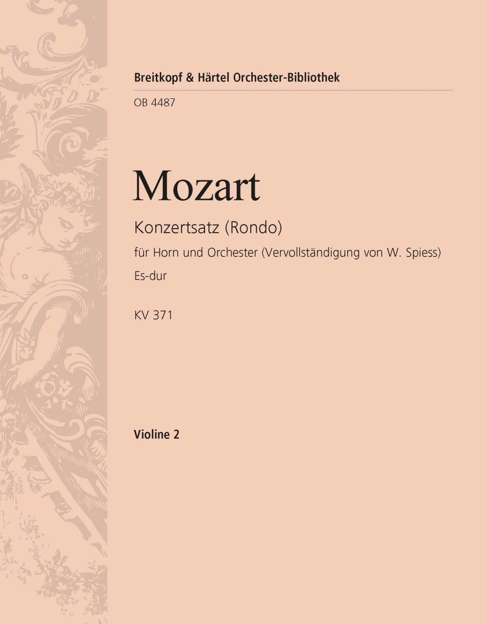 OB 4487-16 - Konzert-Rondo Es-dur KV 371 - Cover