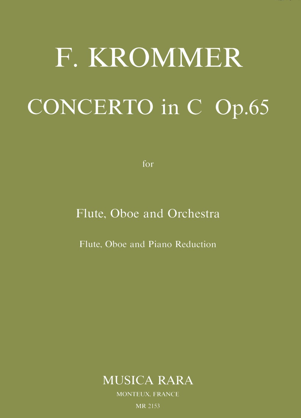 Franz Krommer - Concertino in C op. 65 - Cover