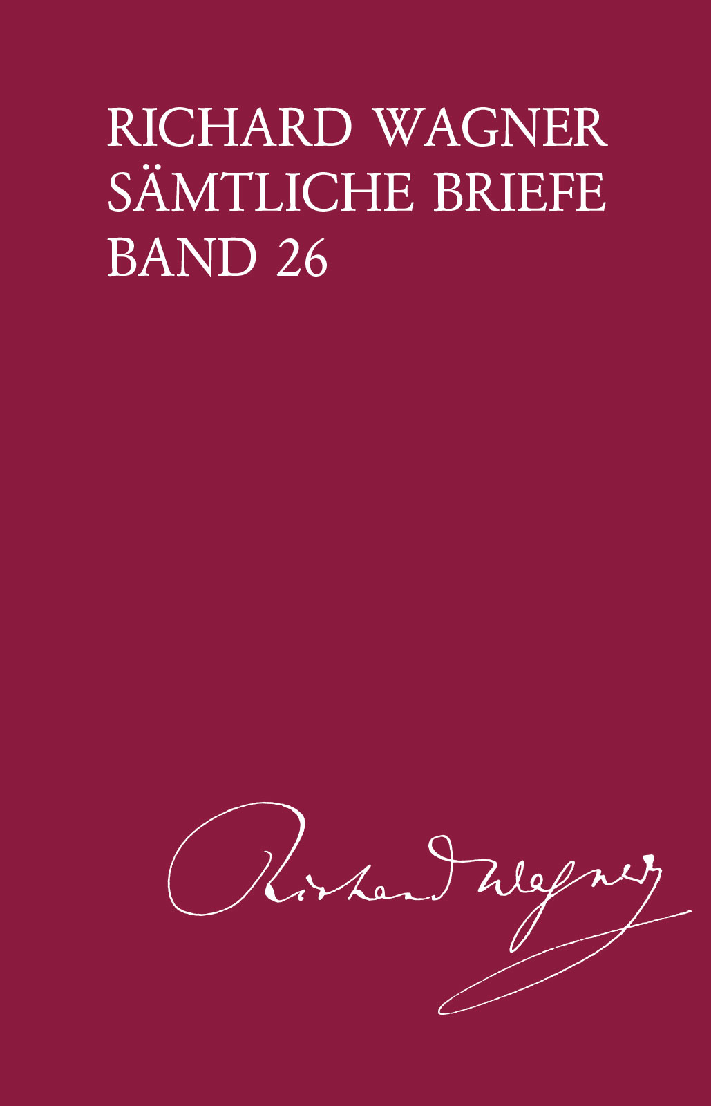 BV 426 - Complete Letters - Cover