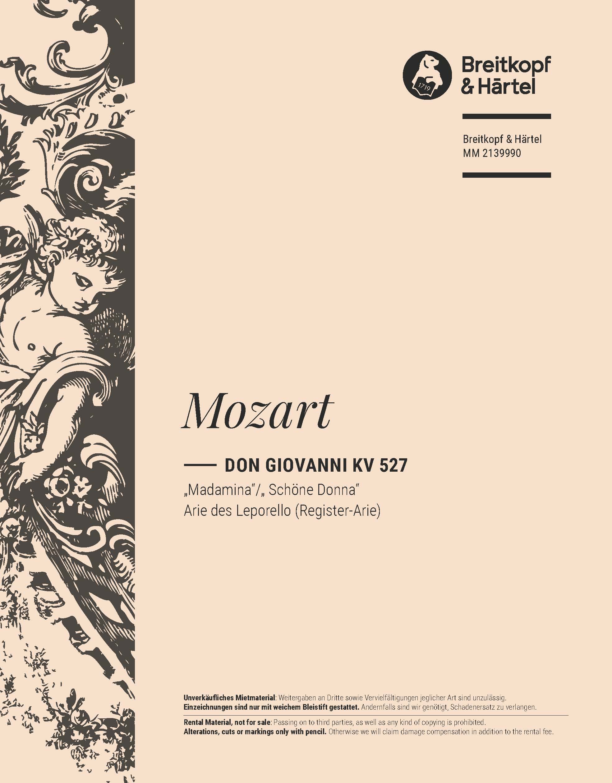 MM 2139990 - Don Giovanni KV 527 - Cover