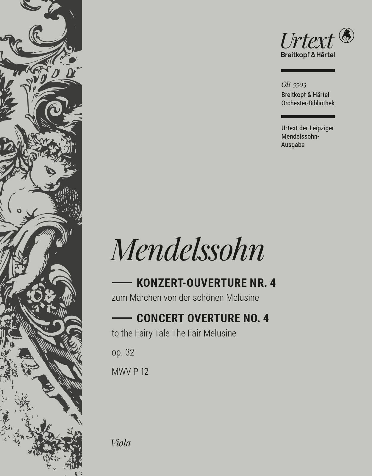OB 5505-19 - Konzert-Ouvertüre Nr. 4 op. 32 MWV P 12 - Cover
