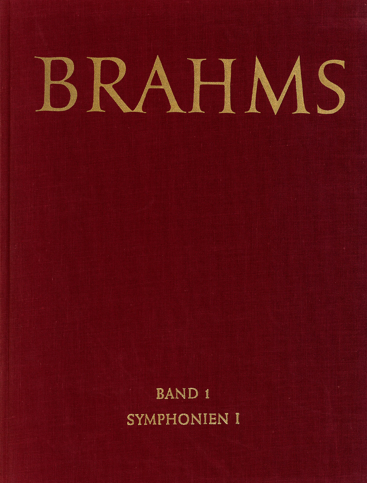 Johannes Brahms - Sämtliche Werke - Cover