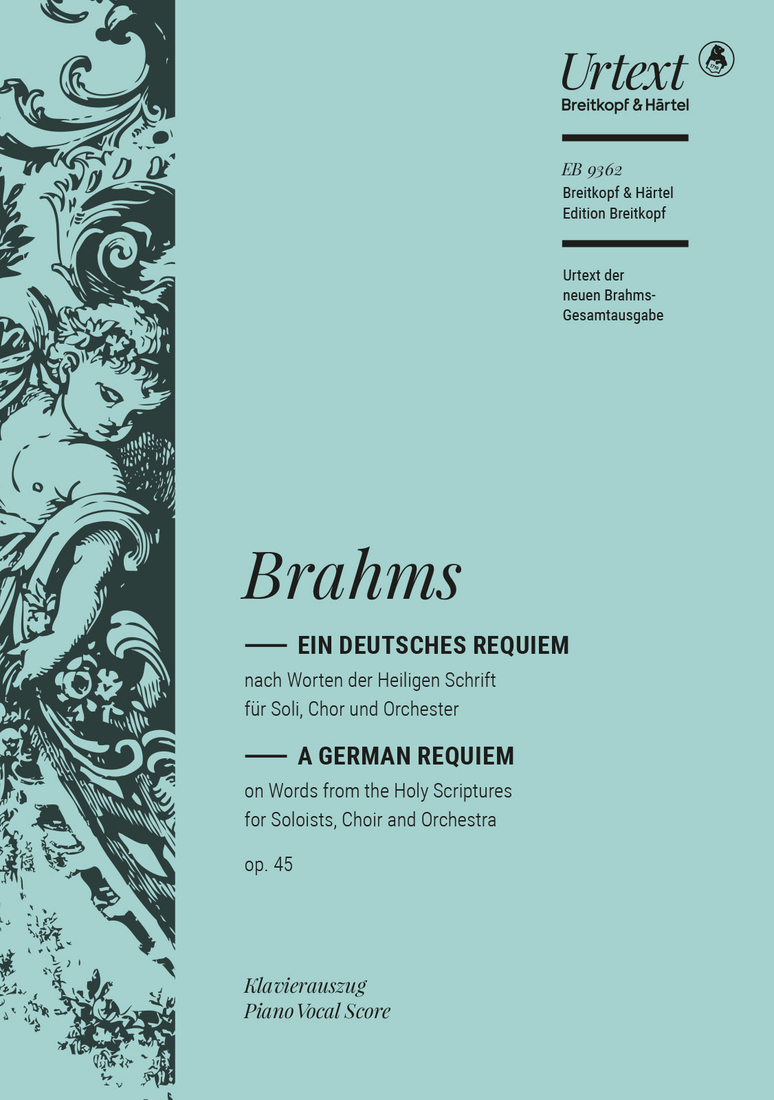 EB 9362 - A German Requiem Op. 45 - Cover