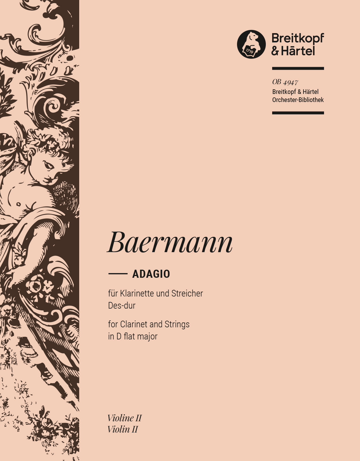 OB 4947-16 - Adagio Des-dur - Cover