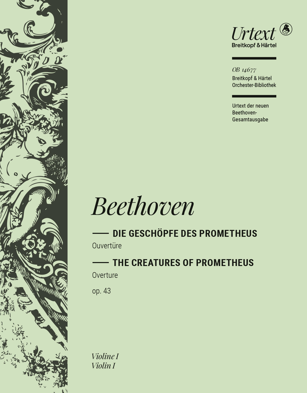 OB 14677-15 - Die Geschöpfe des Prometheus op. 43 - Cover