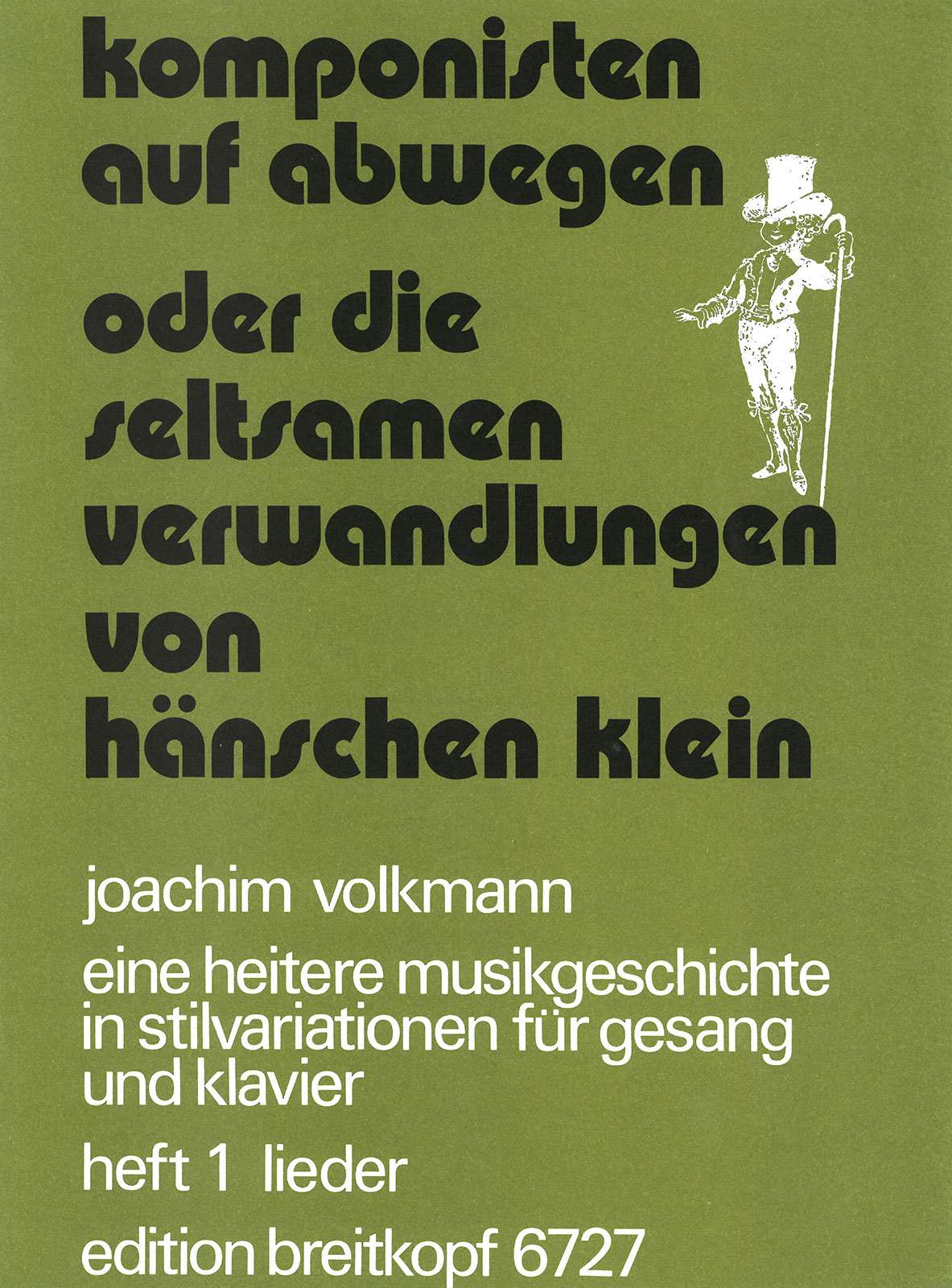 Joachim Volkmann - Komponisten auf Abwegen - Cover
