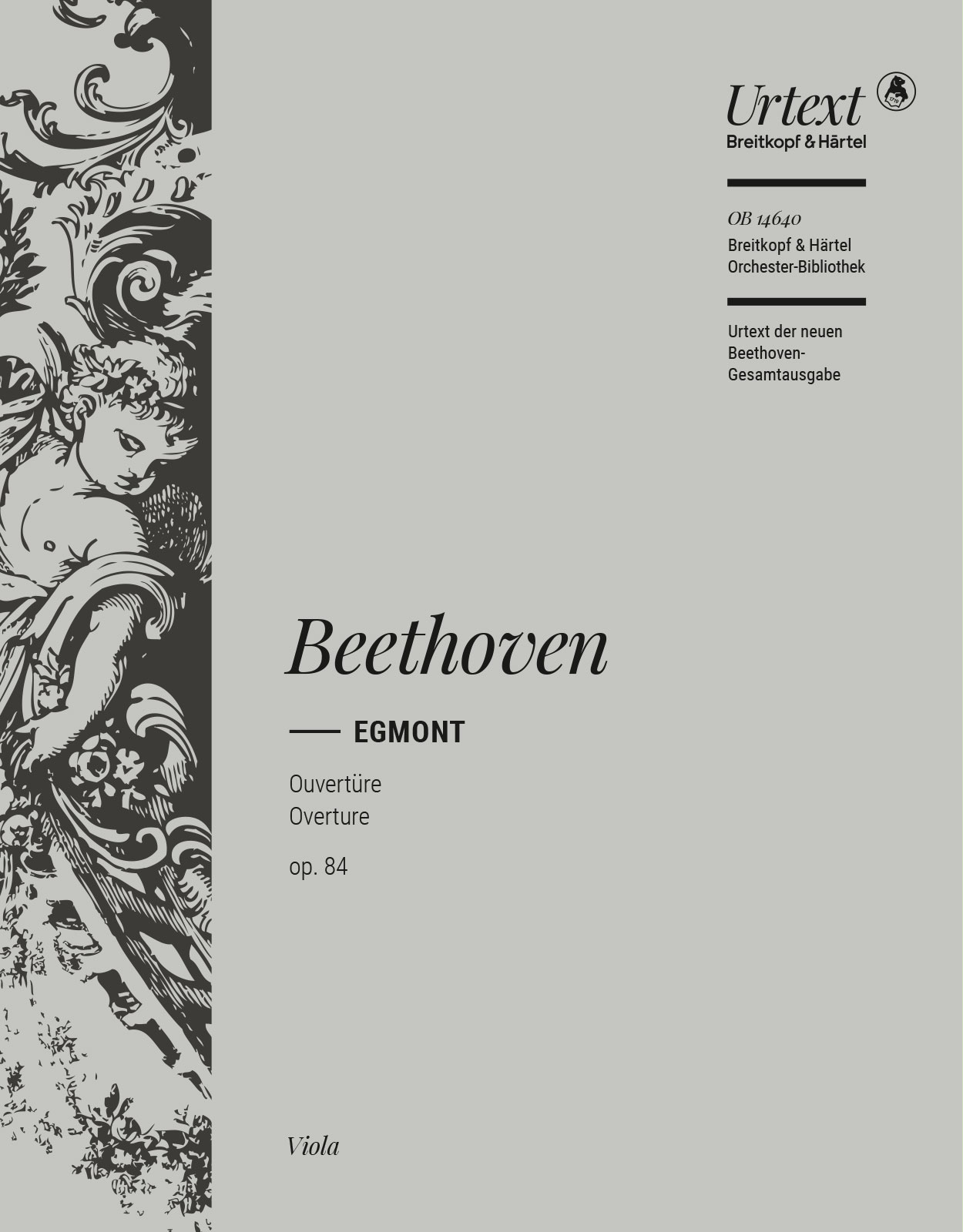 OB 14640-19 - Egmont Op. 84 - Cover