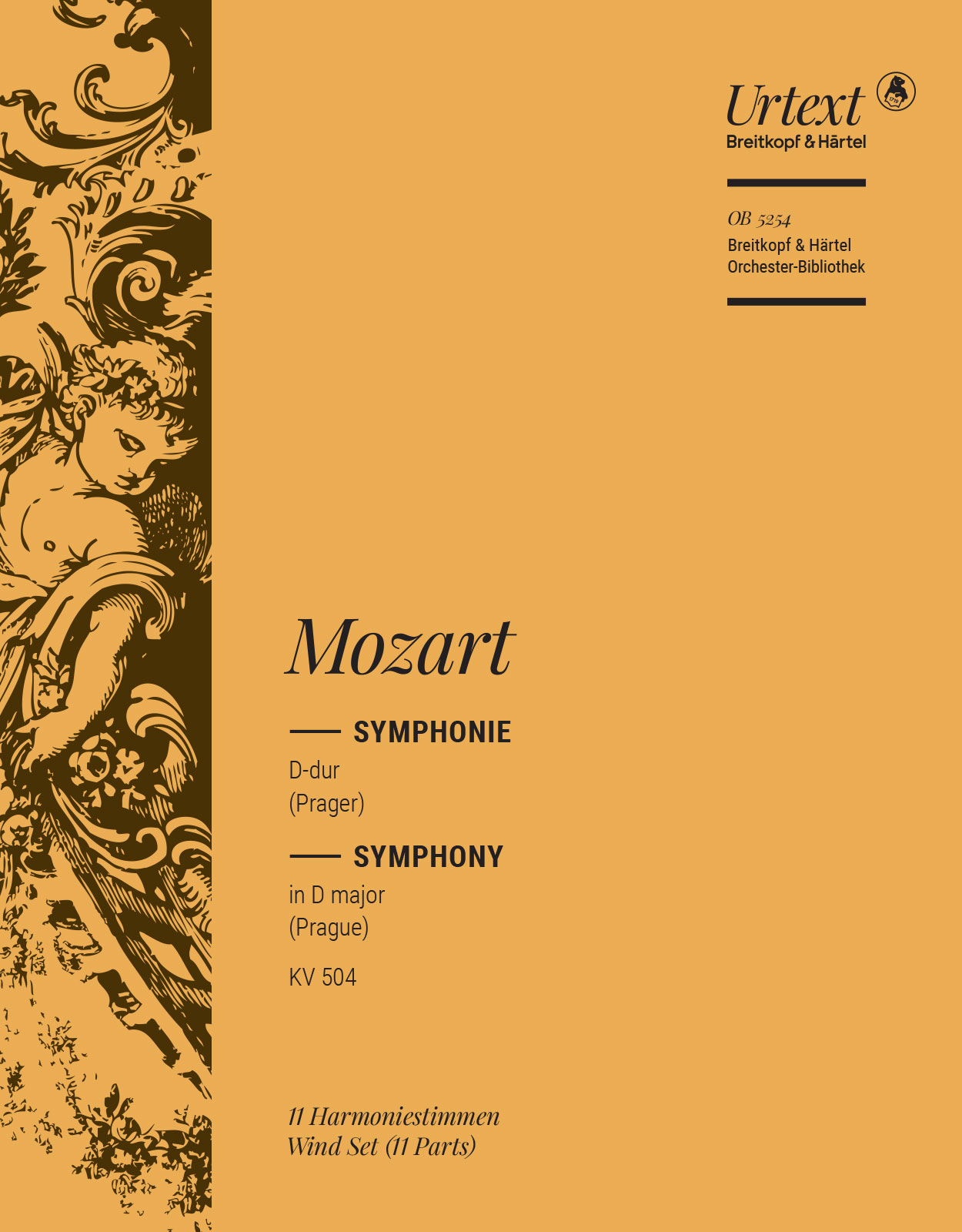 OB 5254-30 - Symphonie [Nr. 38] D-dur KV 504 - Cover