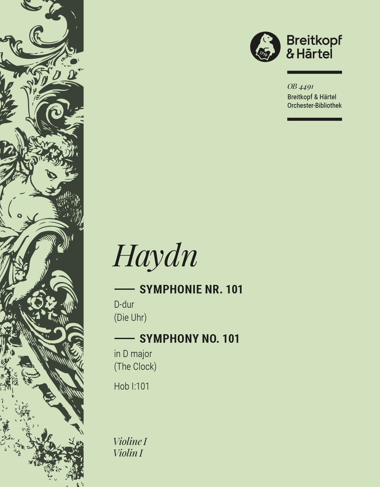 OB 4491-15 - Symphonie Nr. 101 D-Dur Hob I:101 - Cover