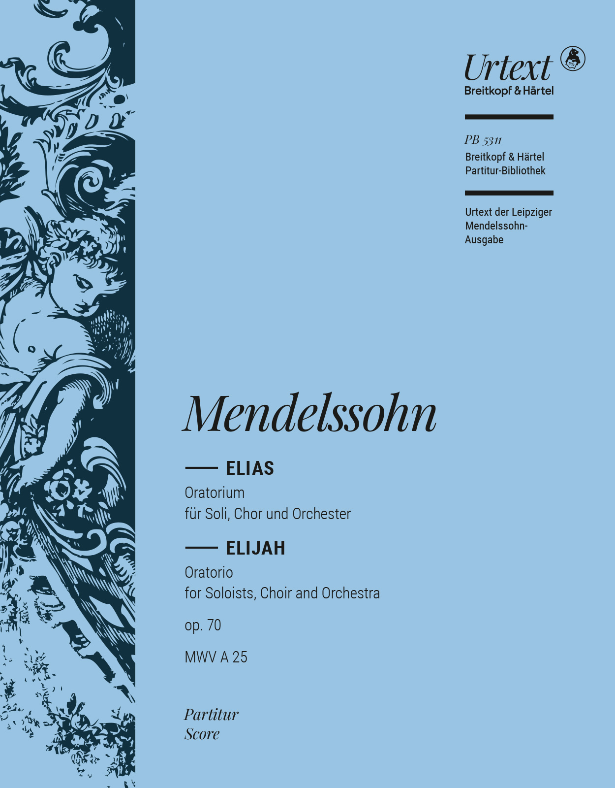 PB 5311 - Elijah Op. 70 MWV A 25 - Cover