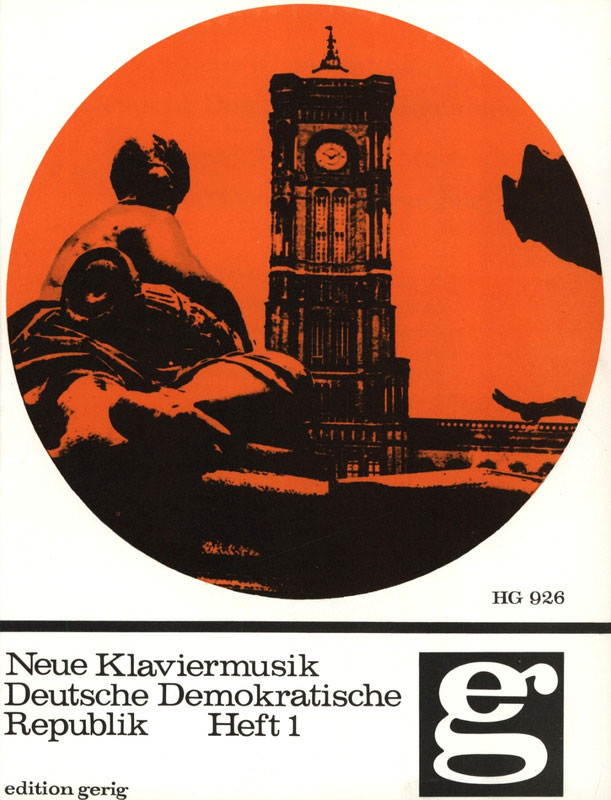 BG 926 - Neue internationale Klaviermusik - Cover
