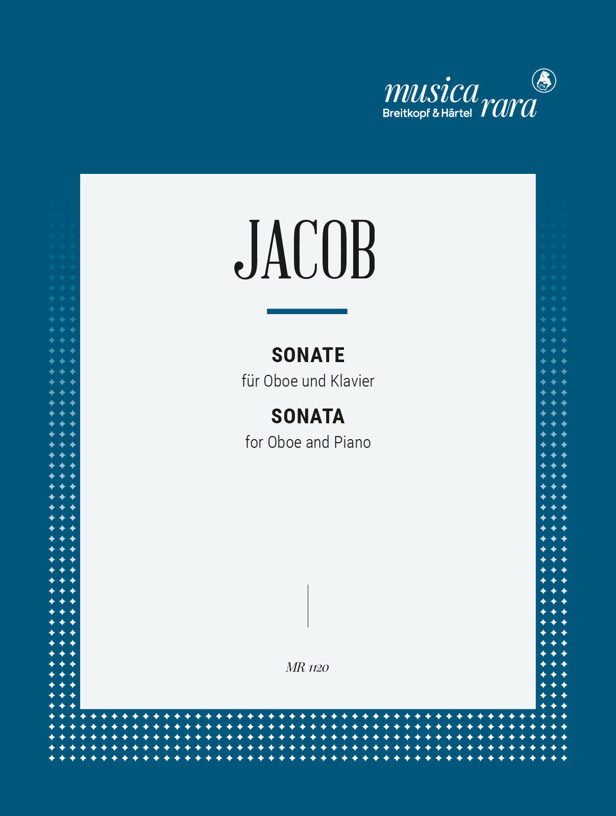 Gordon Jacob - Sonate - Cover