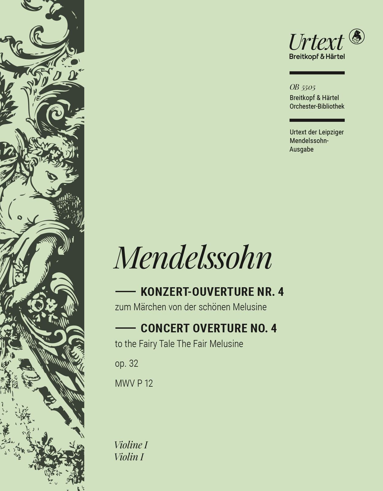 OB 5505-15 - Konzert-Ouvertüre Nr. 4 op. 32 MWV P 12 - Cover