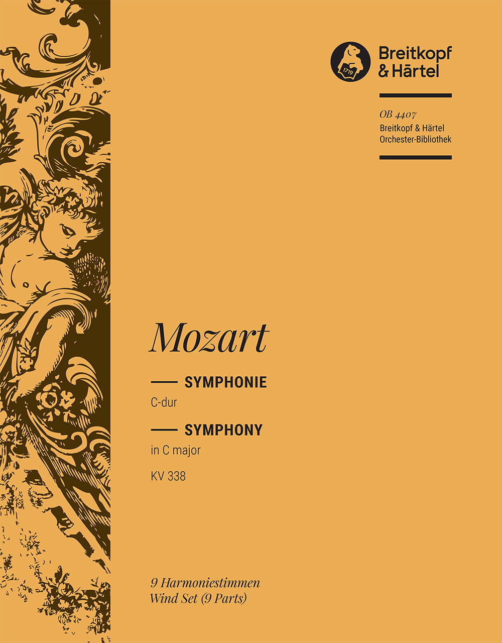 OB 4407-30 - Symphonie [Nr. 34] C-dur KV 338 - Cover