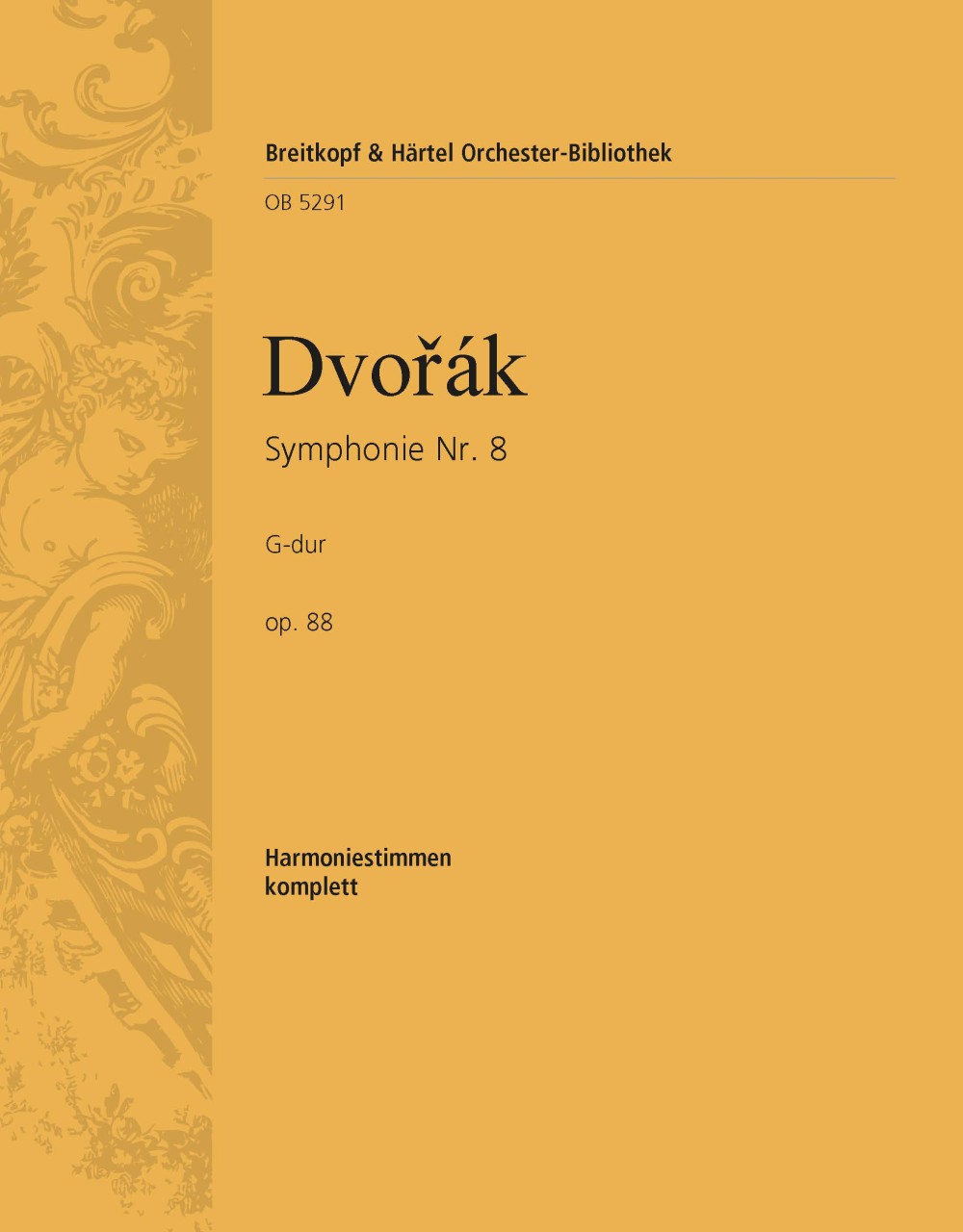 OB 5291-30 - Symphonie Nr. 8 G-dur op. 88 - Cover
