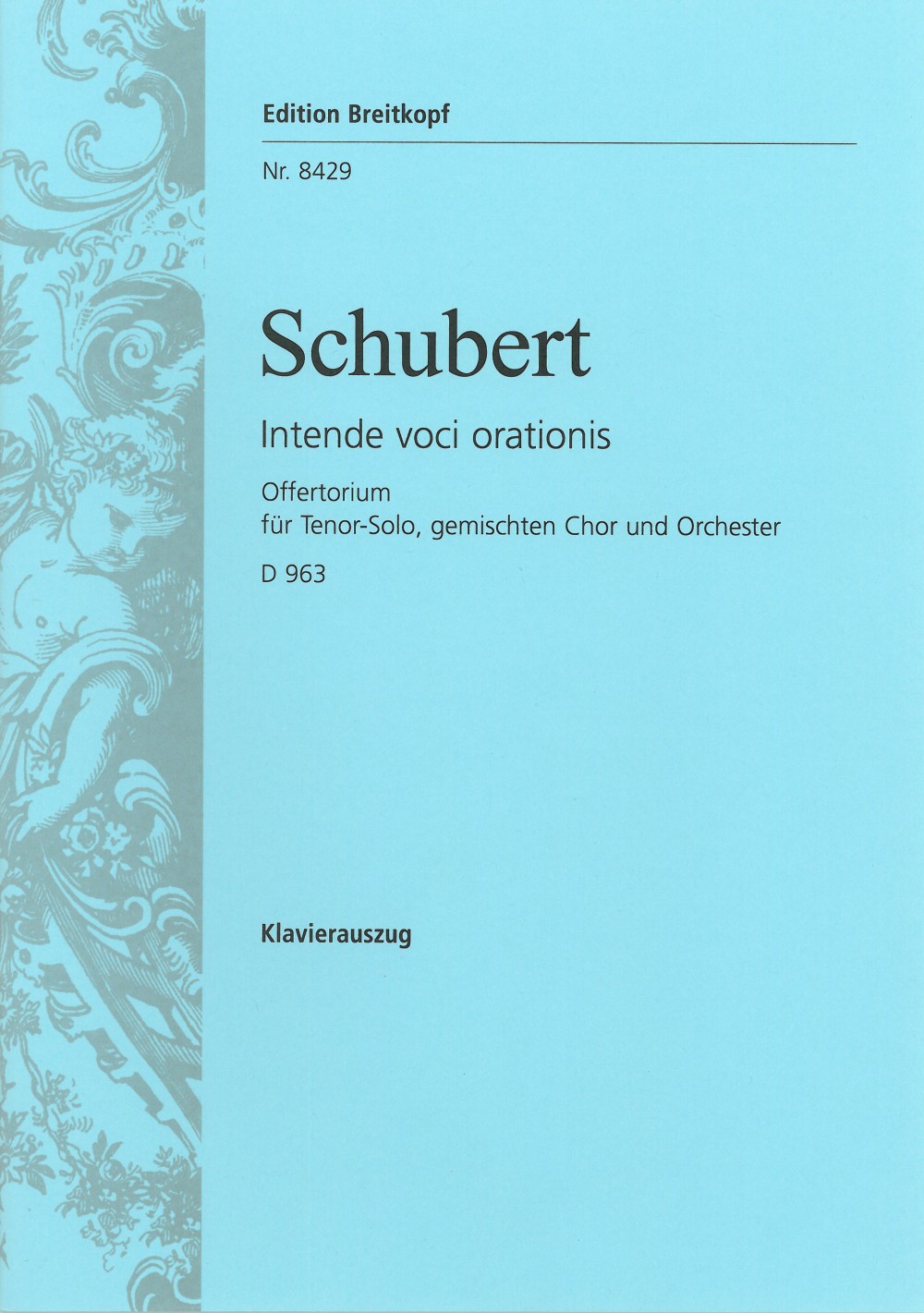 Franz Schubert - Offertorium D 963 - Cover
