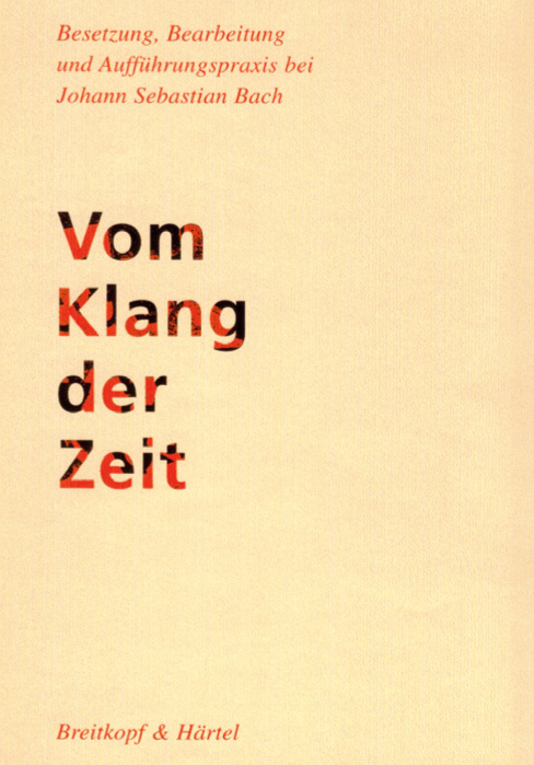 Vom Klang der Zeit - Cover