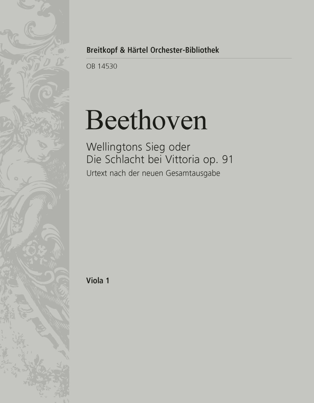 OB 14530-19 - Wellington’s Victory Op. 91 - Cover