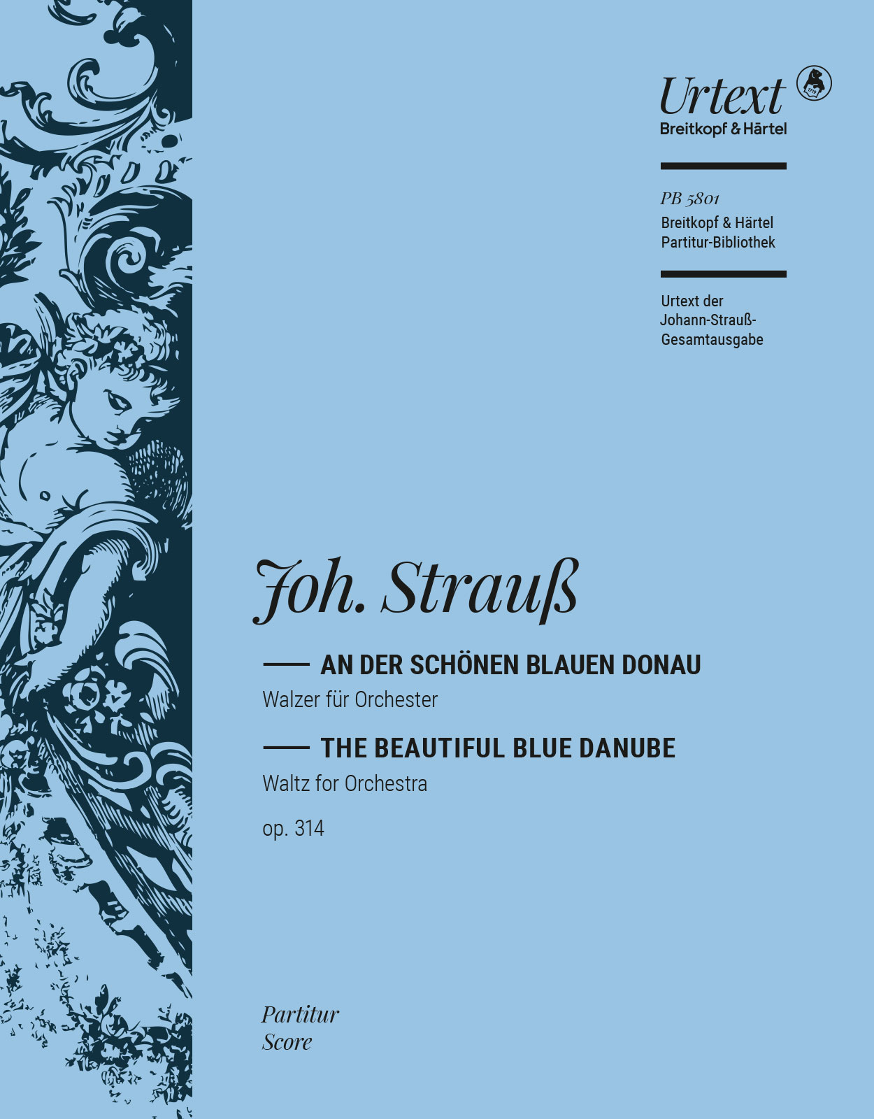 Johann Strauß - An der schönen blauen Donau op. 314 - Cover