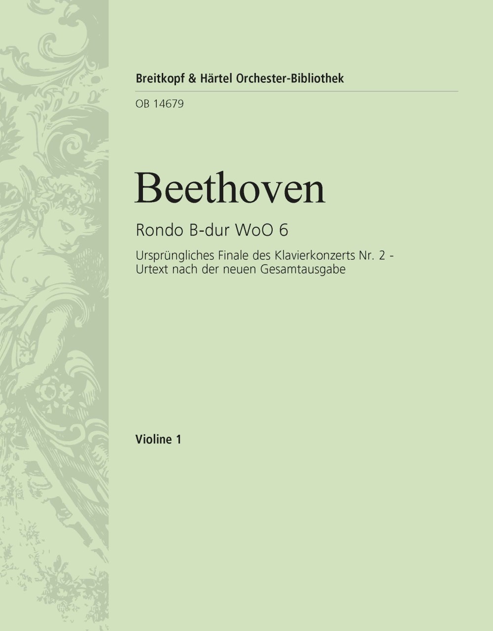 OB 14679-15 - Rondo in B flat major WoO 6 - Cover