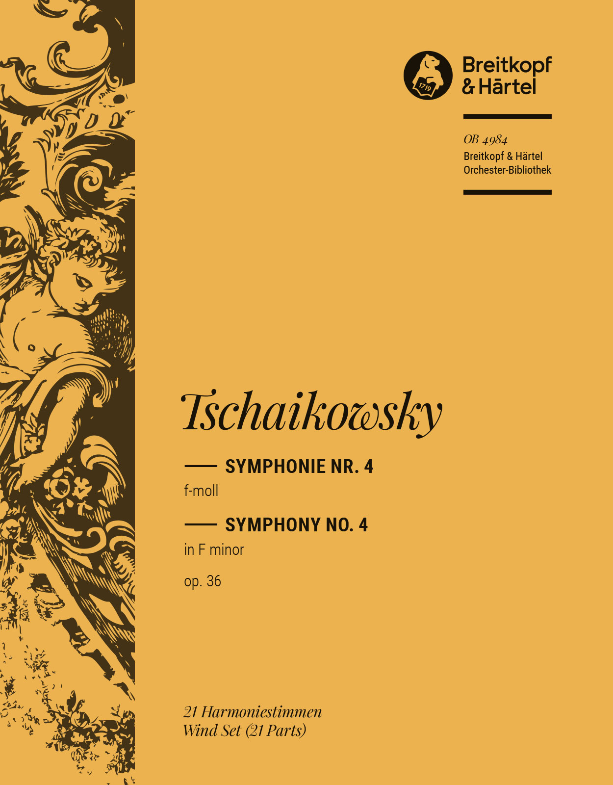 OB 4984-30 - Symphonie Nr. 4 f-moll op. 36 - Cover
